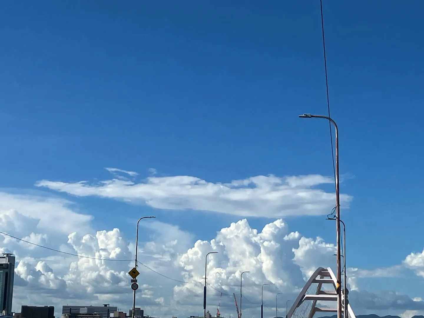 今日もいい天気。