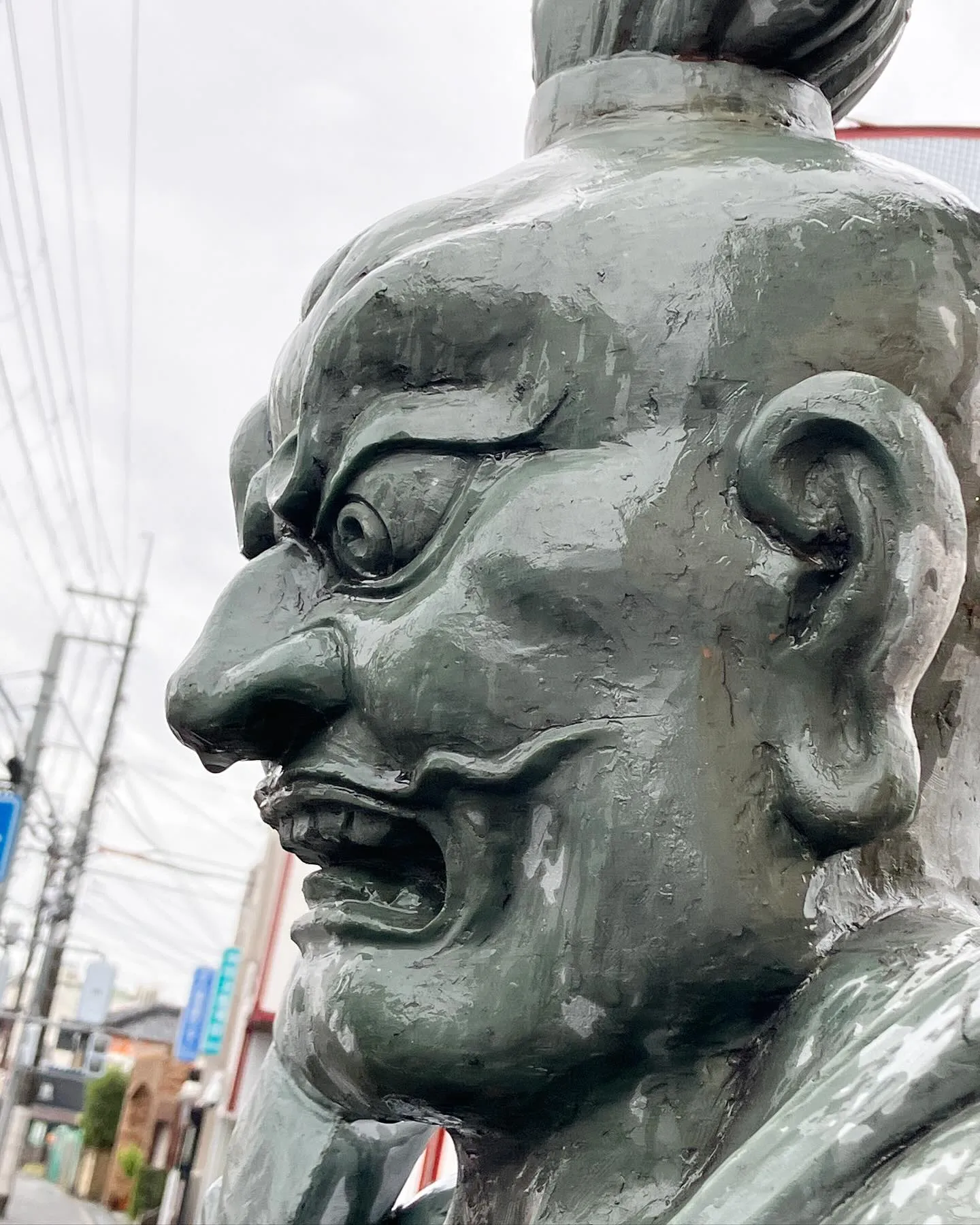 雨でした。