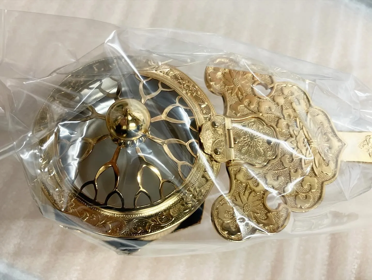 柄香炉のご注文を頂戴し、納品させていただきました。
