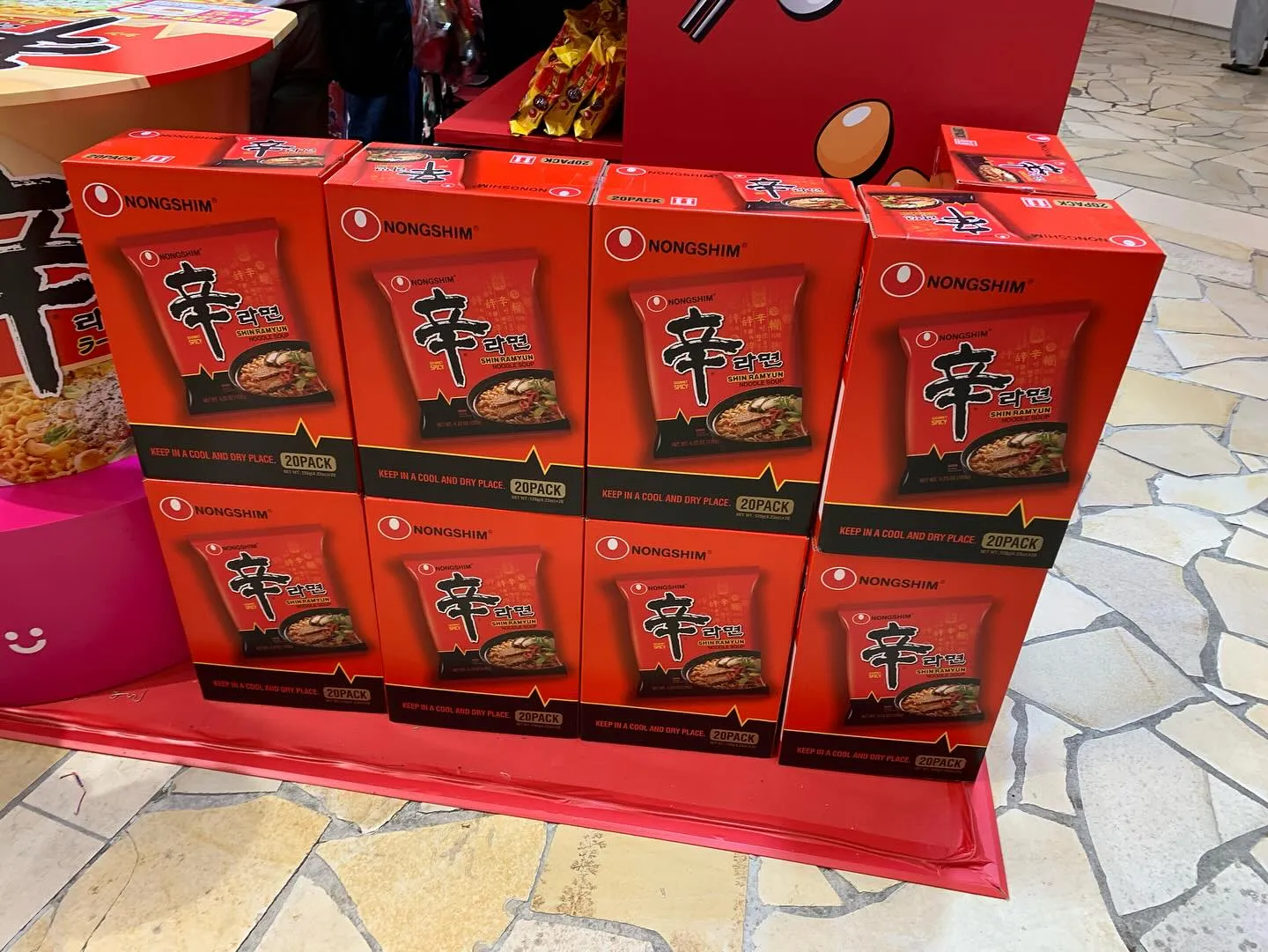 辛ラーメンPOPUP