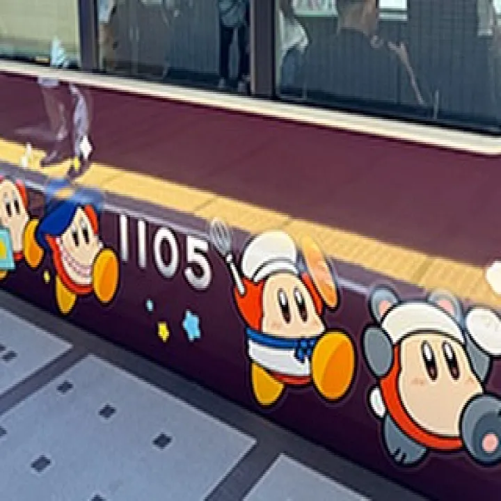 星のカービィコラボ🚃