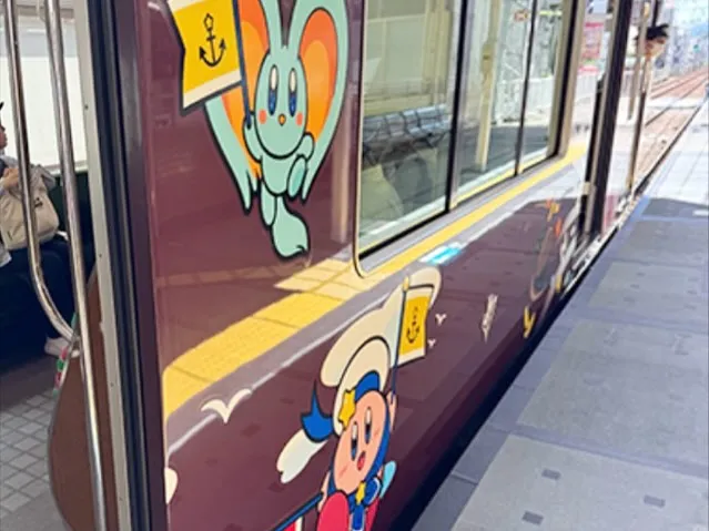星のカービィコラボ🚃