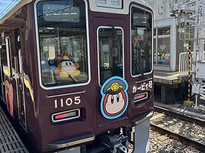 星のカービィコラボ🚃
