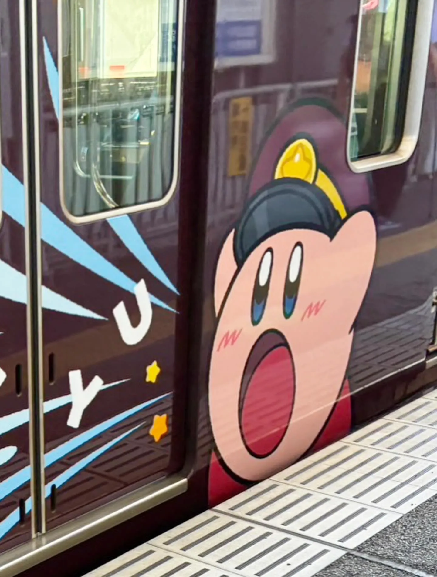 カービィ✖️阪急電車