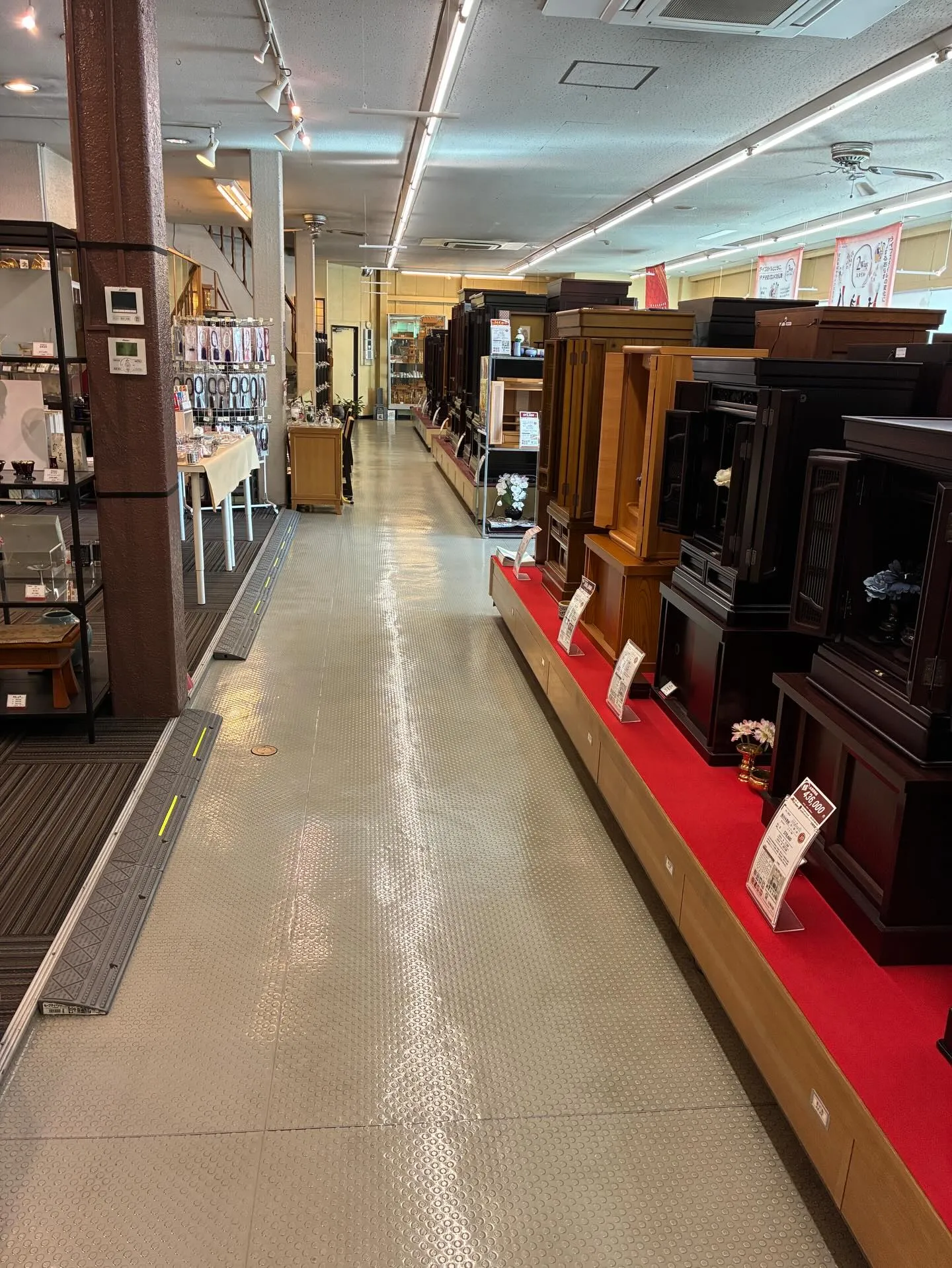 ワックス掛けをしました。