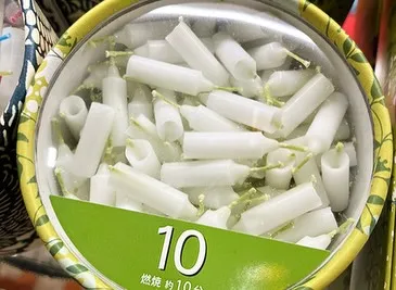 植物原料を配合した、環境にも人にもやさしいローソク「菜」シリ...