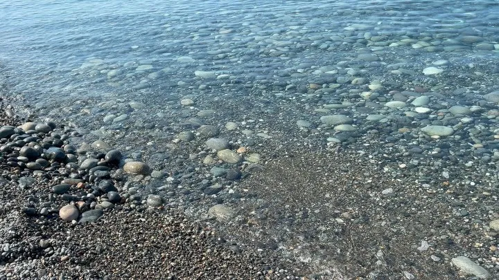 夏季休業中に海へ行きました。